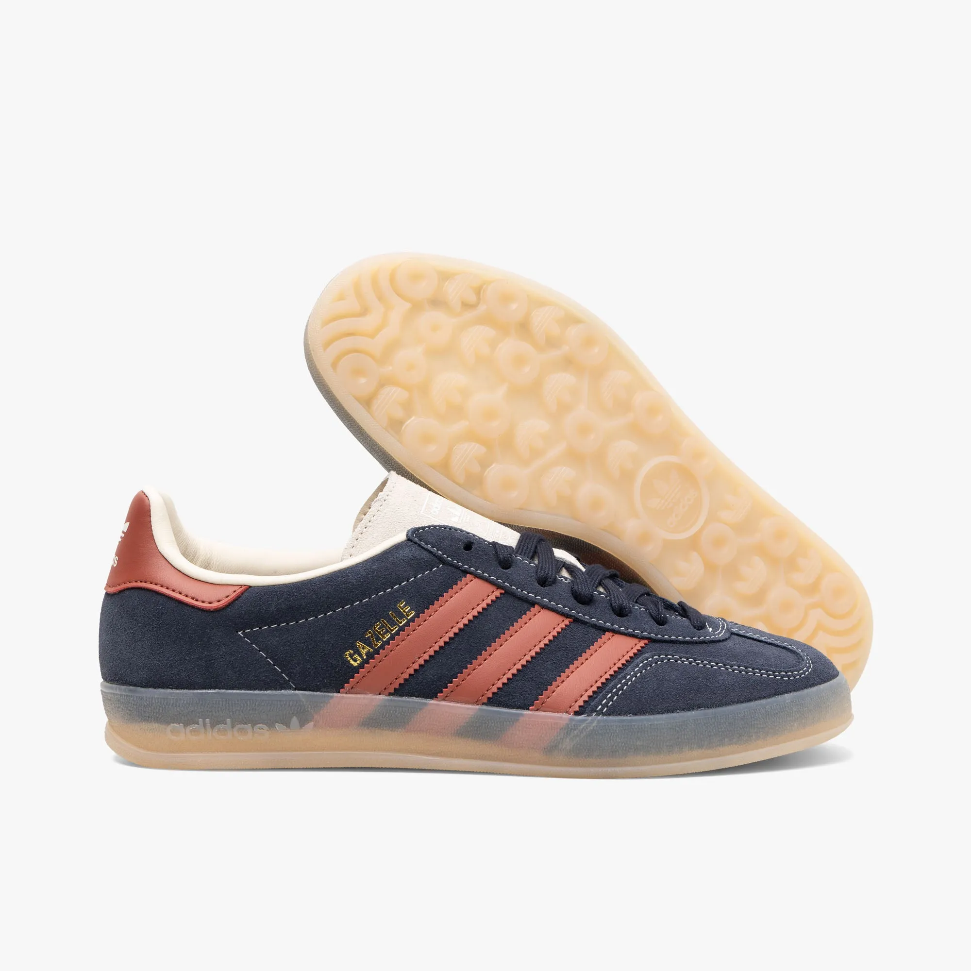 adidas Originals Gazelle Indoor Legend Ink / Preloved Ruby - Wonder White