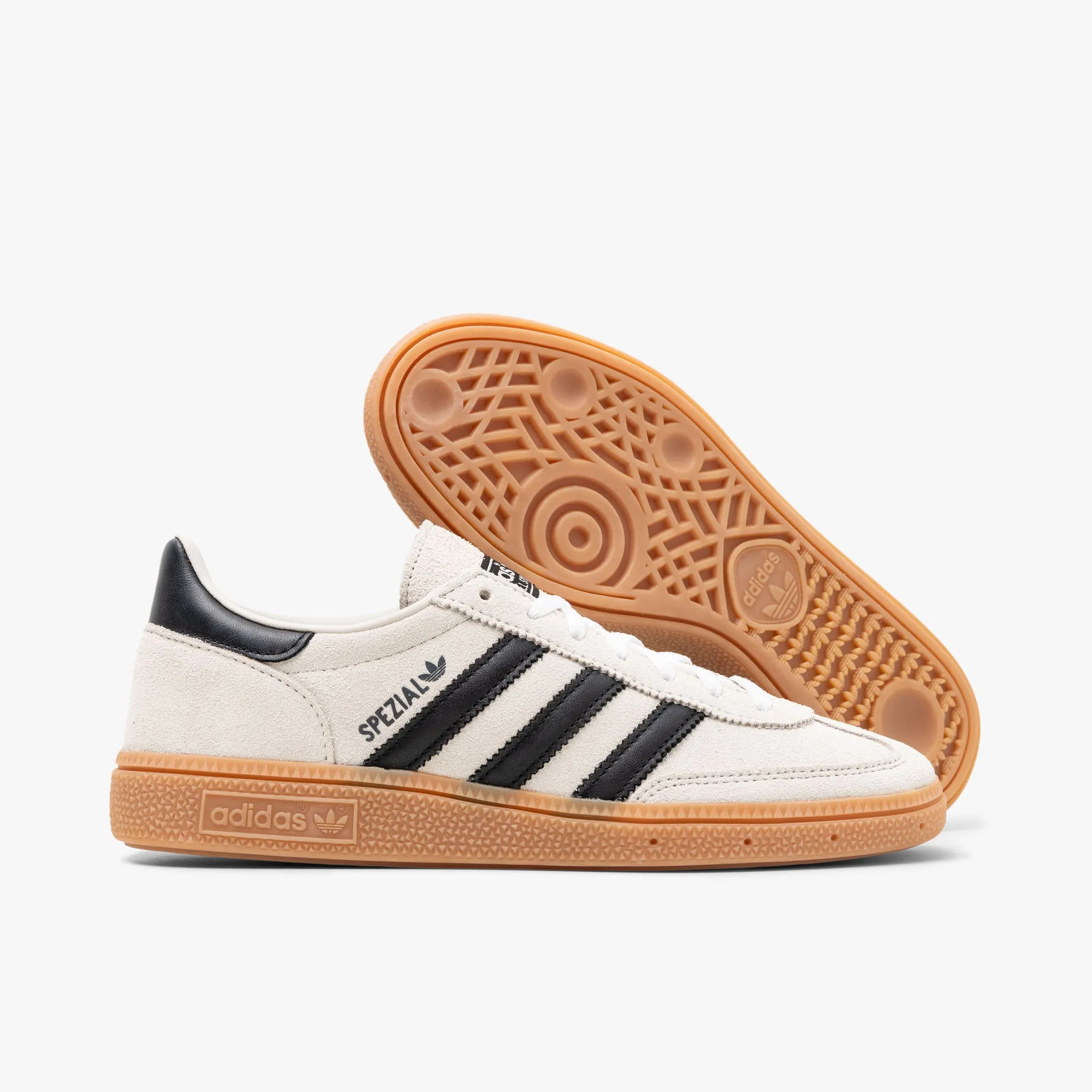 adidas Originals Damen Handball Spezial Alumina / Core Black - Ftwr White