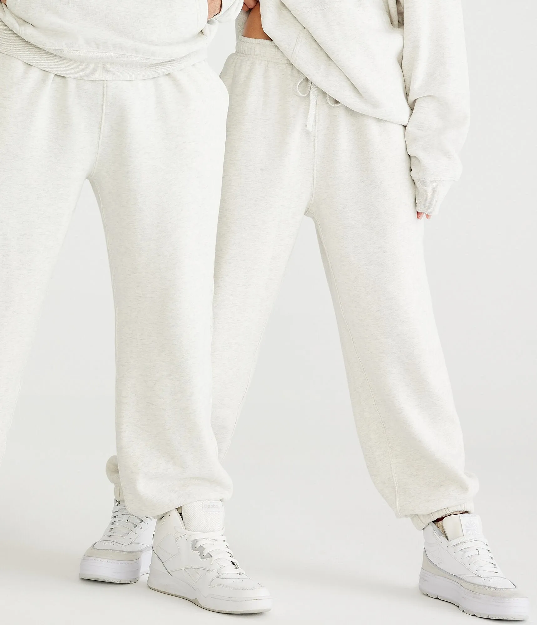 Aeropostale Herren Essentials Joggerhose - Hellgrau - Größe S - Baumwolle - Teenager-Mode & Bekleidung Hellstes Heather Grau Aeropostale
