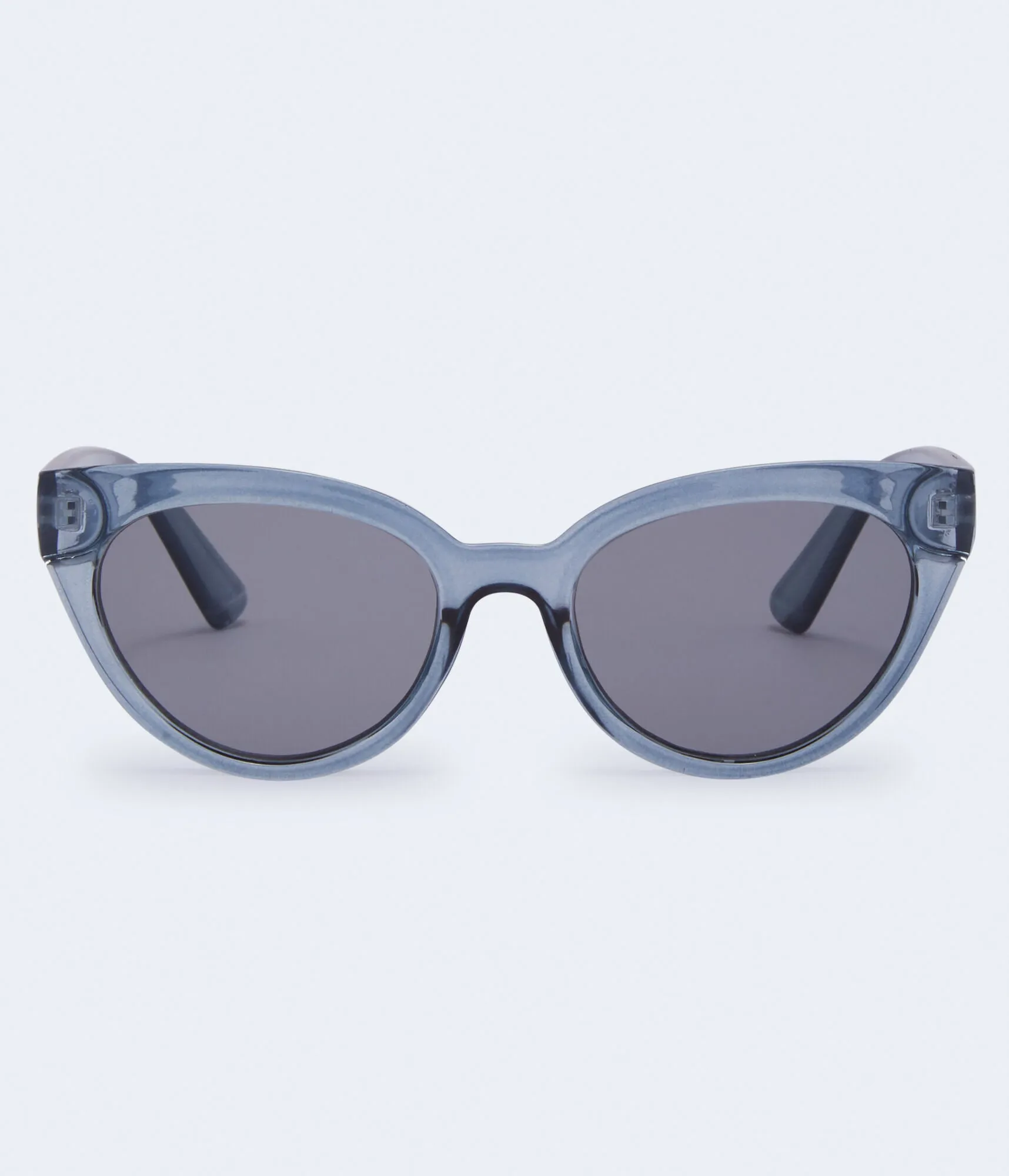 Aeropostale Damen Übergroße Cateye-Sonnenbrille - Größe Einheitsgröße - Kunststoff - Teen Mode & Bekleidung Blau Aeropostale