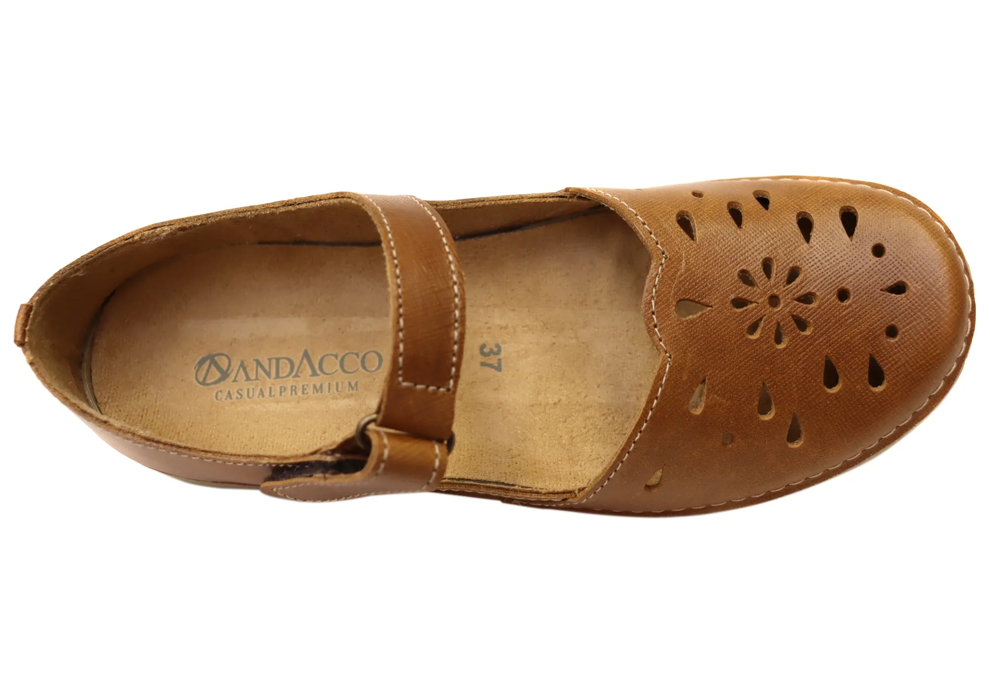 Andacco Dorita Damen Bequeme Lederschuhe Hergestellt In Brasilien Andacco Schuhe