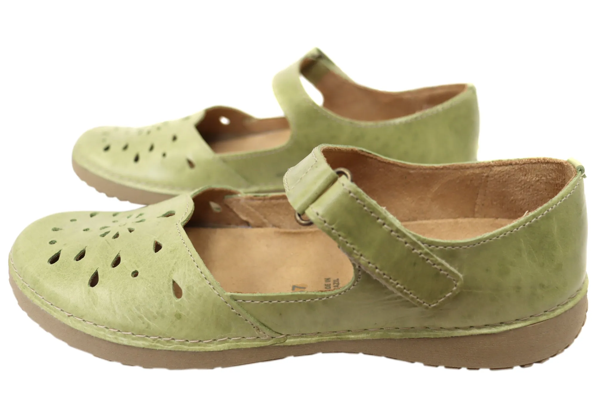 Andacco Dorita Damen Bequeme Lederschuhe Hergestellt In Brasilien Andacco Schuhe
