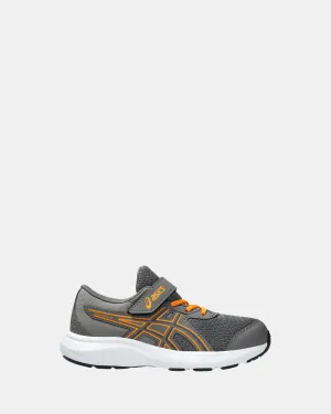 Asics Kinder-Schuhe Contend 9 Vorschule Kohlenstoff/Schwarz
