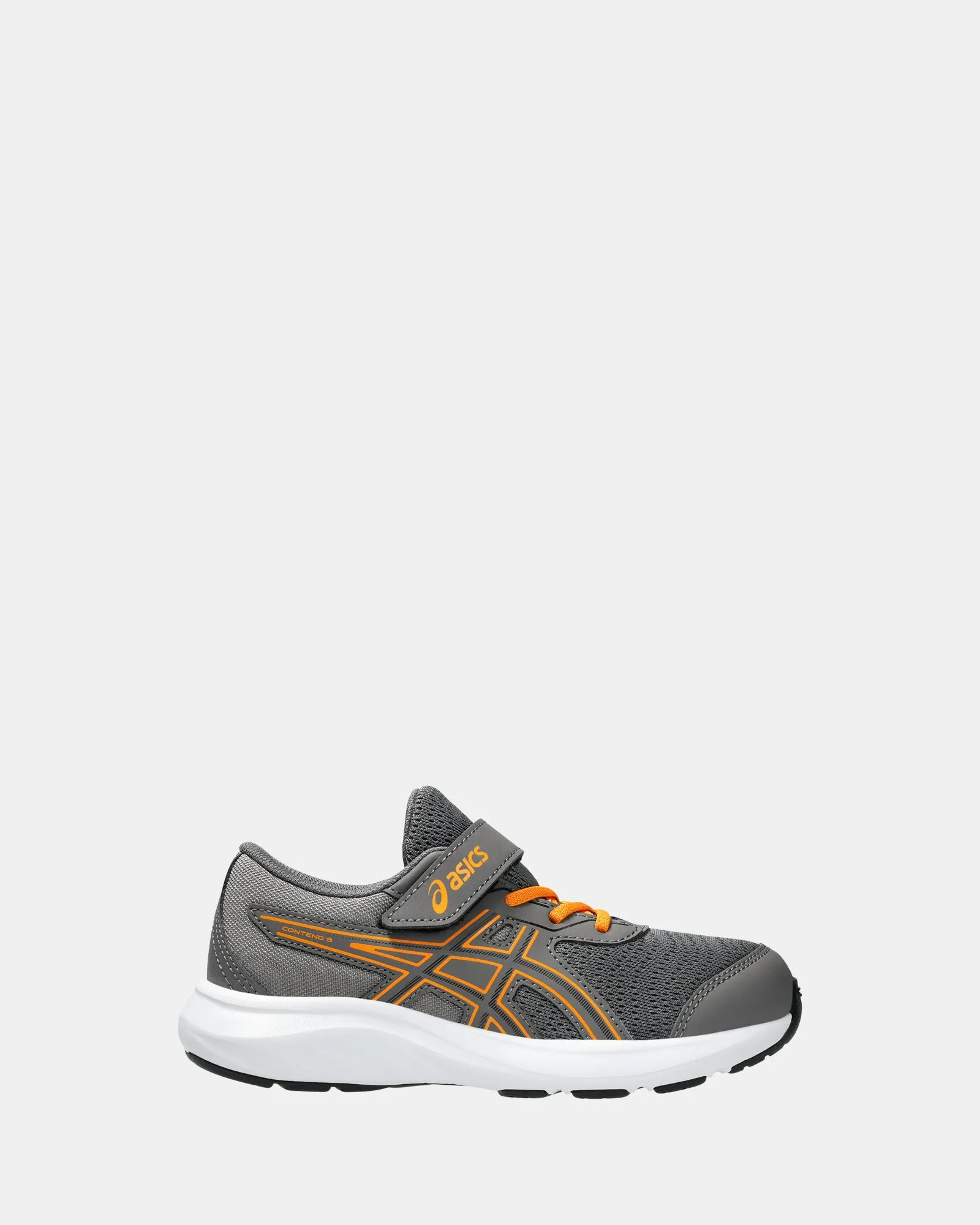 Asics Kinder-Schuhe Contend 9 Vorschule Kohlenstoff/Schwarz