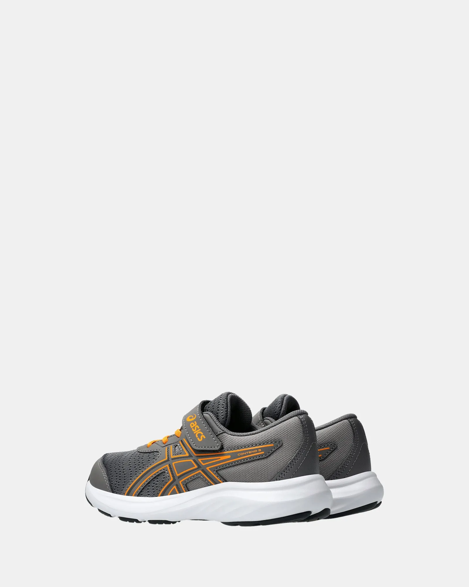 Asics Kinder-Schuhe Contend 9 Vorschule Kohlenstoff/Schwarz