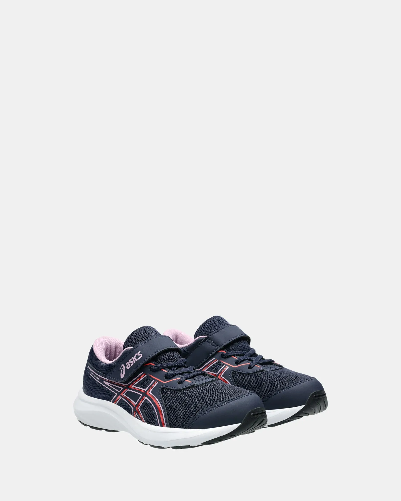 Asics Kinder-Schuhe Contend 9 Ps G Mitternacht/Korallenriff