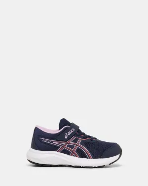 Asics Kinder-Schuhe Contend 9 Ps G Mitternacht/Korallenriff