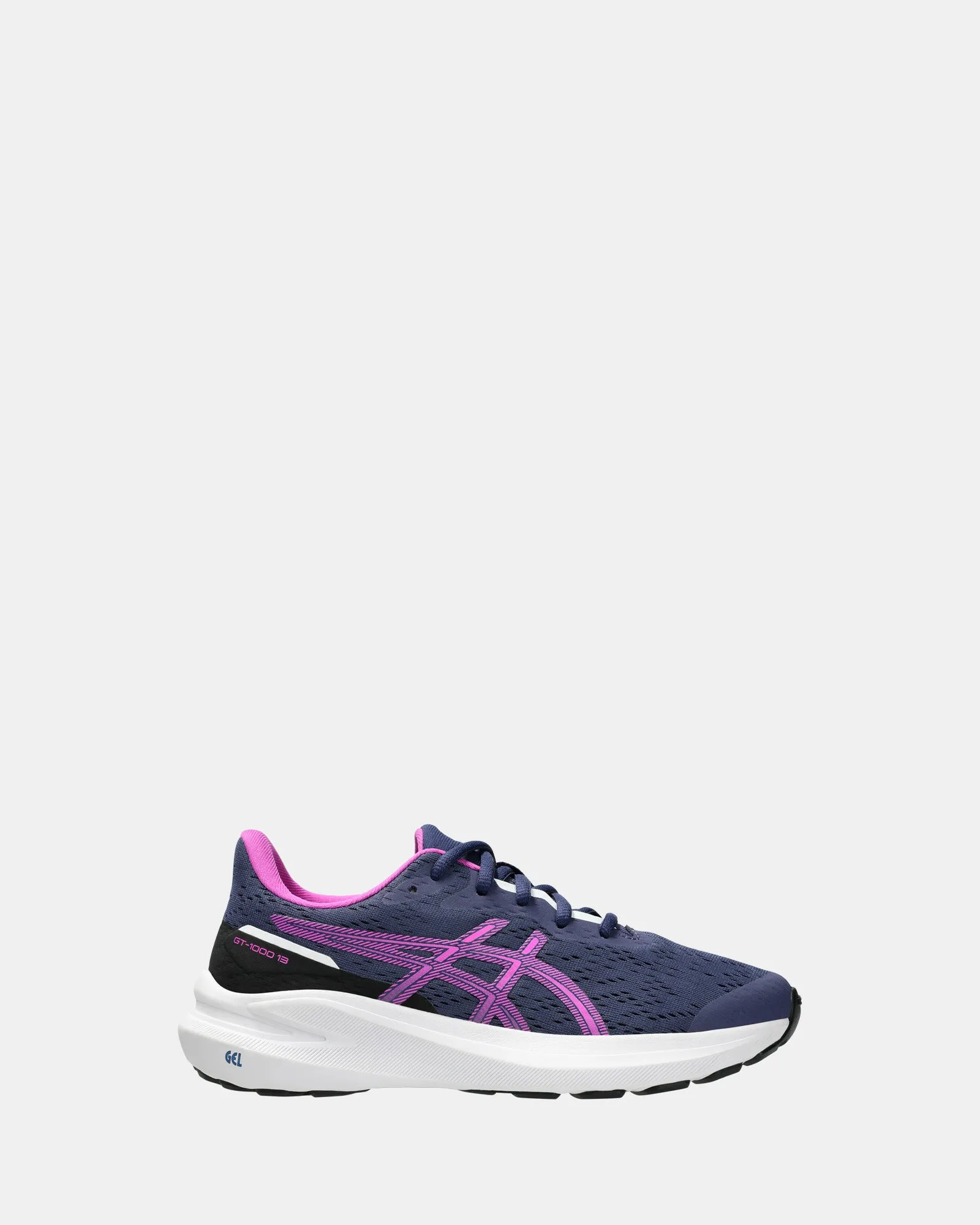 Asics Kinder Schuhe GT-1000 13 Grundschule Indigoblau/Knalliges Magenta