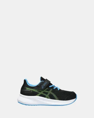 Asics Kids' Shoes Patriot 13 Pre-School Black/Electric Lime