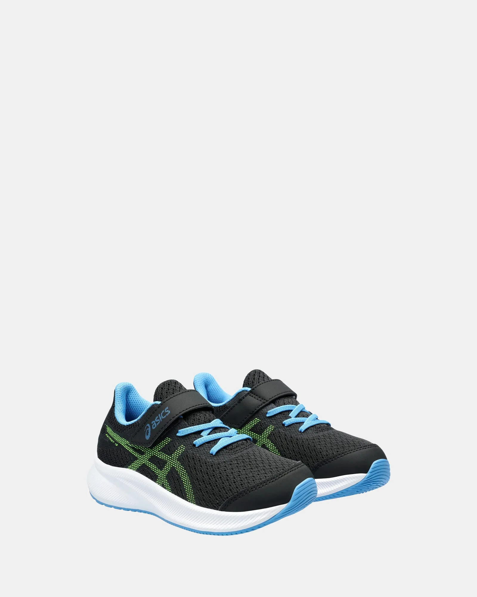 Asics Kids' Shoes Patriot 13 Pre-School Black/Electric Lime