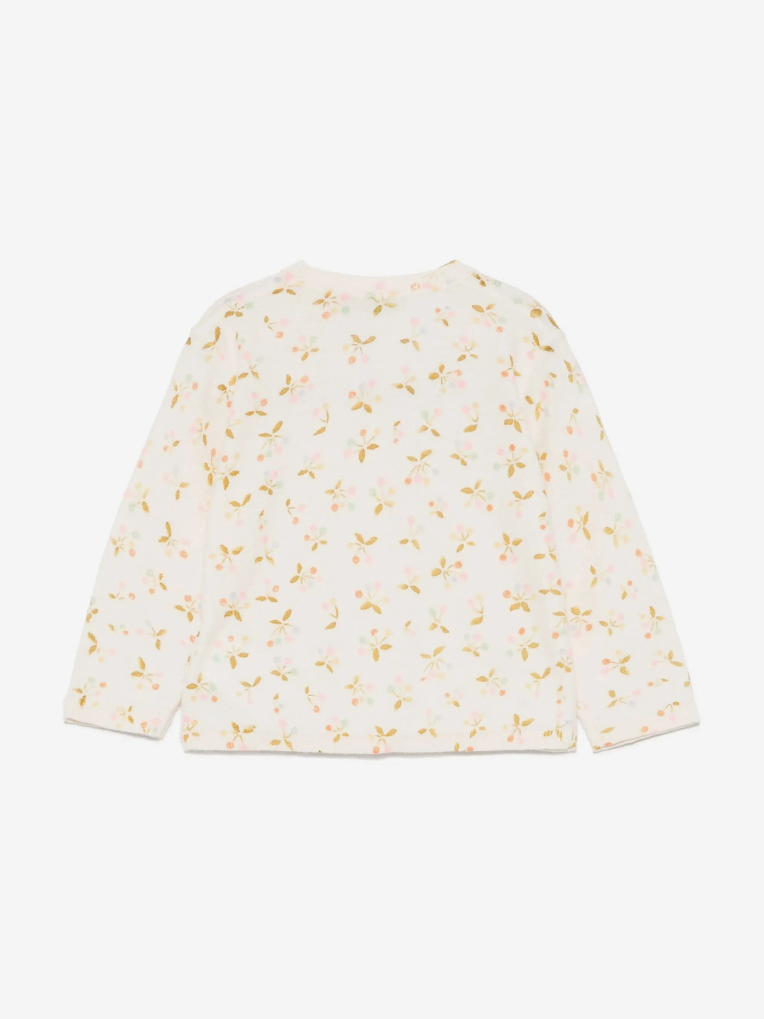Baby Girls Azia Cardigan in Elfenbein