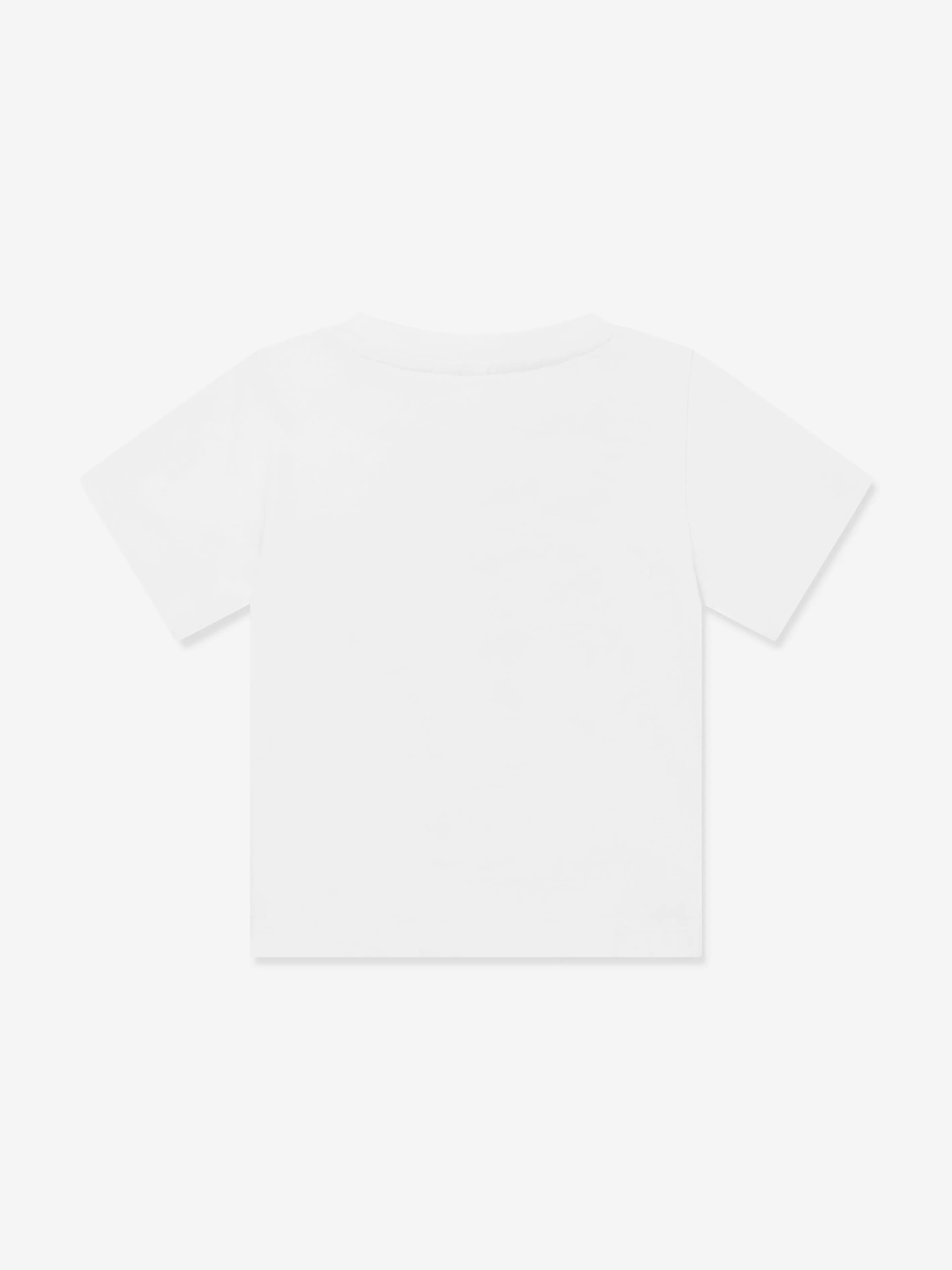 Baby Girls Katzen-Logo T-Shirt in Elfenbein