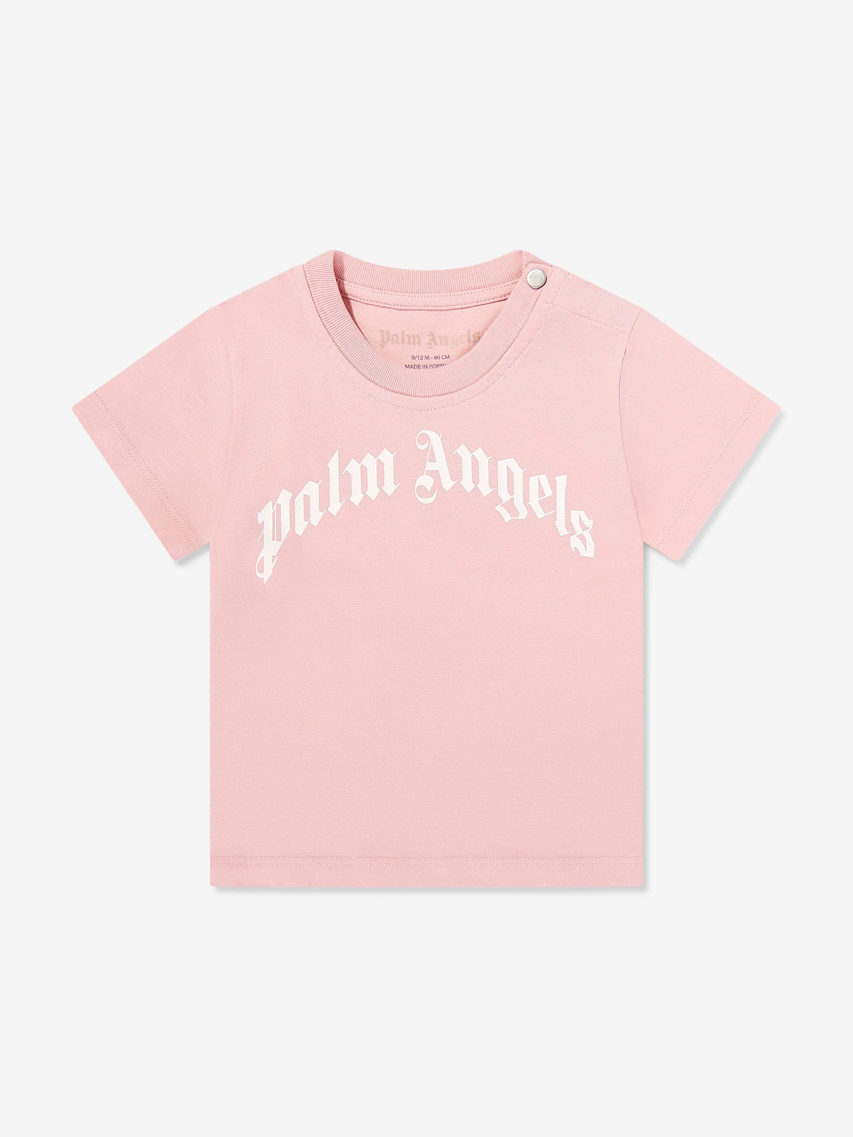Baby Girls Kurviges Logo 3er Pack T-Shirt Set in Mehrfarben