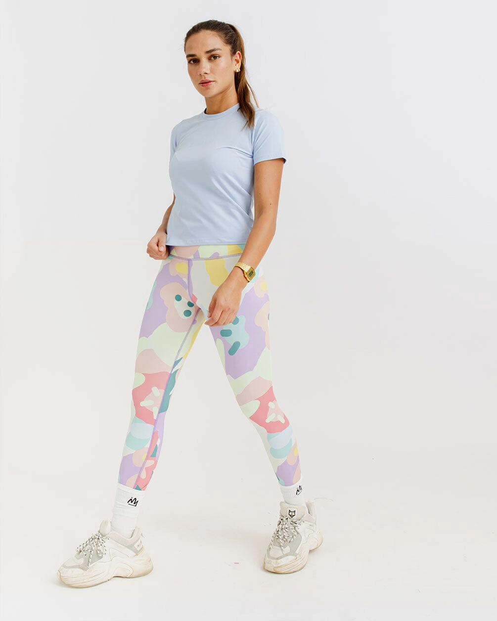 Baby Blue Basic Sports T-shirt