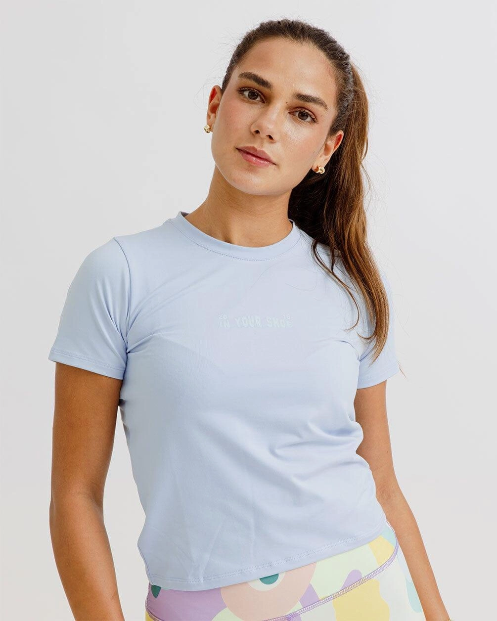 Baby Blue Basic Sports T-shirt