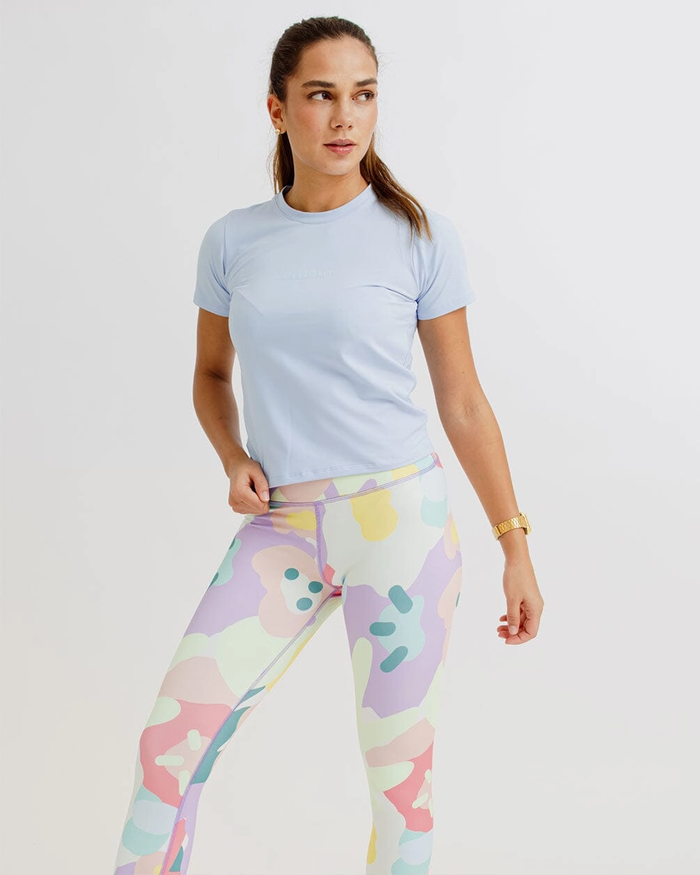 Baby Blue Basic Sports T-shirt
