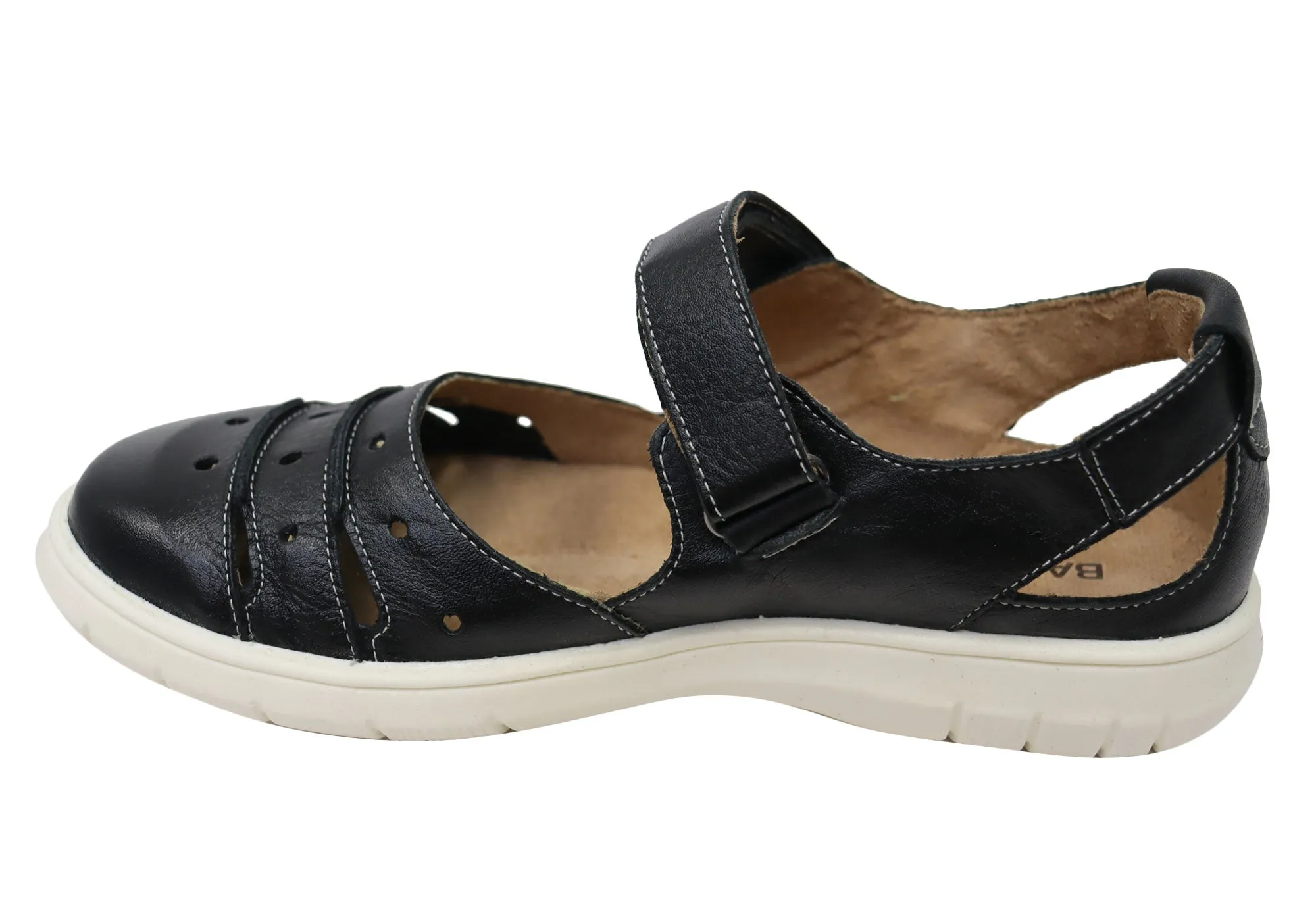 Balatore Dallas Damen Bequeme Brasilianische Mary Jane Lederschuhe Balatore Schuhe