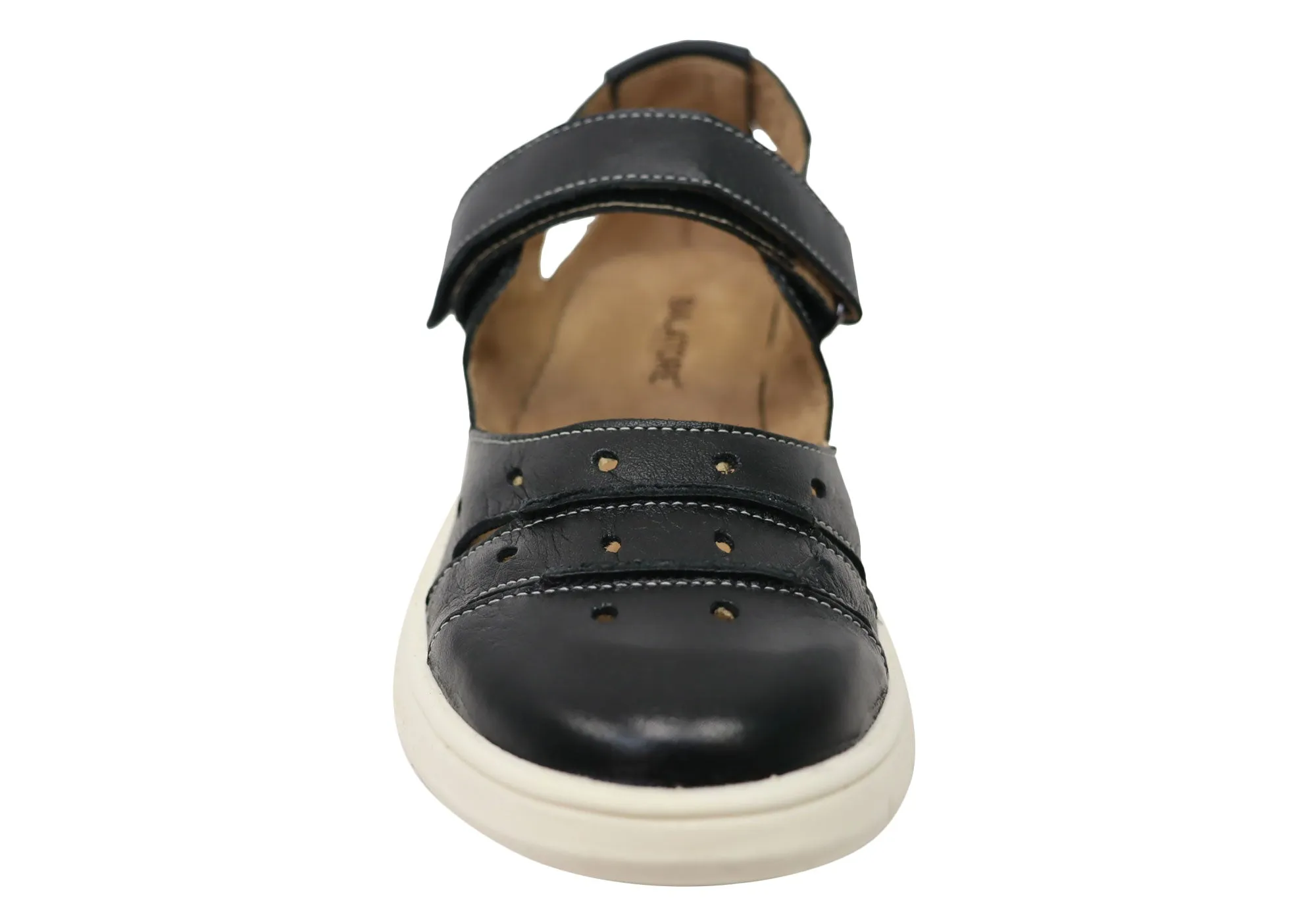 Balatore Dallas Damen Bequeme Brasilianische Mary Jane Lederschuhe Balatore Schuhe