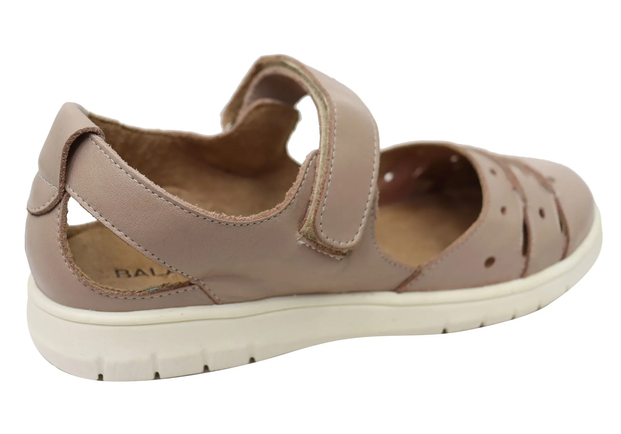 Balatore Dallas Damen Bequeme Brasilianische Mary Jane Lederschuhe Balatore Schuhe