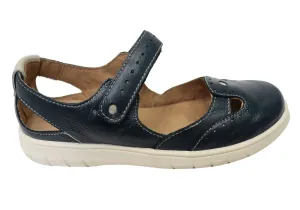 Balatore Mimosa Damen Bequeme Brasilianische Mary Jane Lederschuhe Balatore Schuhe