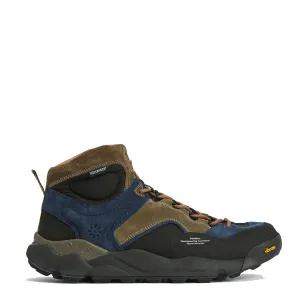 Barbour x Flower Mountain Mountain Back Country Trainer Mittelblau / Olive