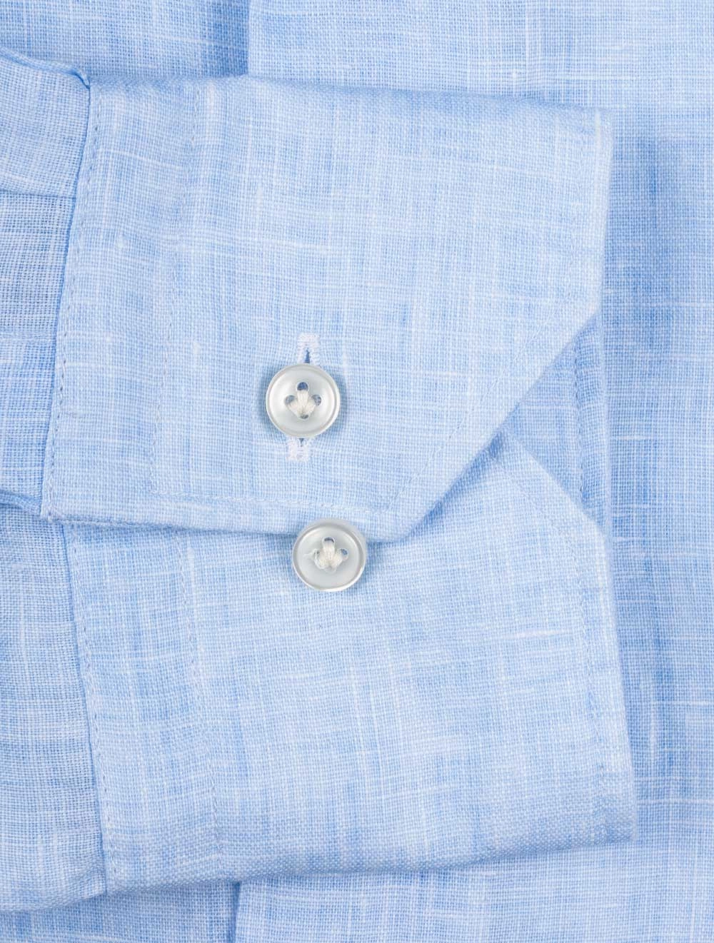 Beach Boys Linen Shirt Blue