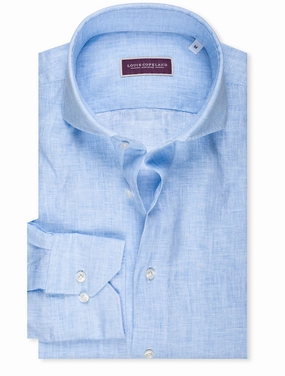 Beach Boys Linen Shirt Blue