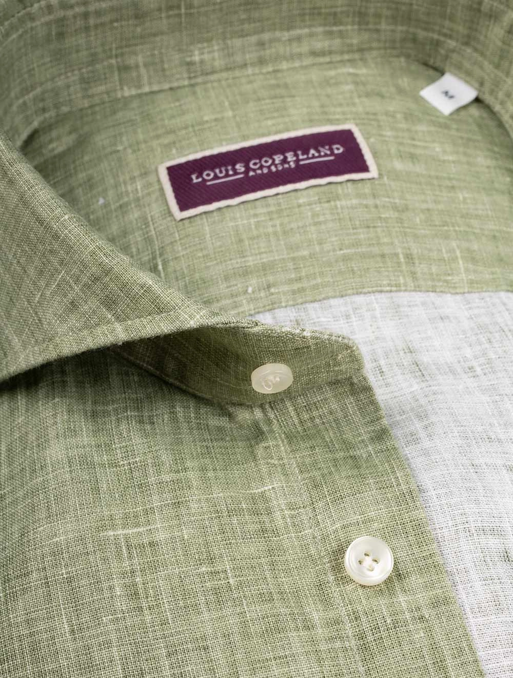 Beach Boys Linen Shirt Green