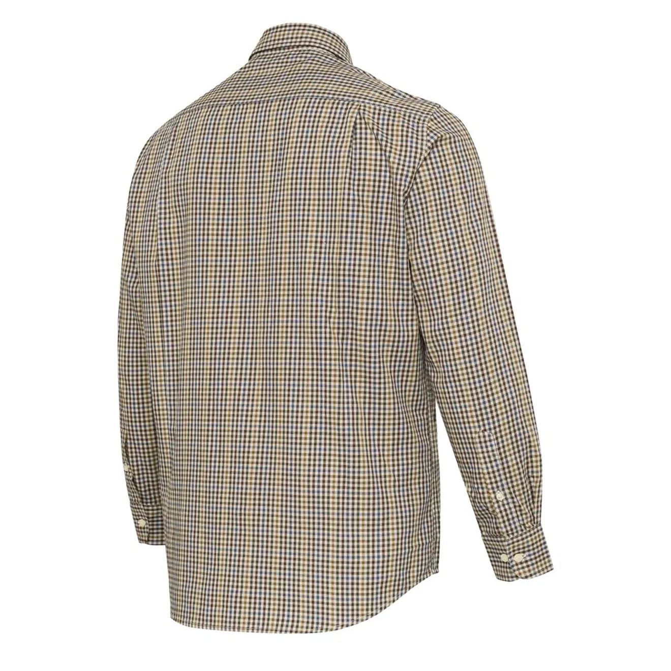 Beretta Bryggen Shirt Apricot & Bordeaux Check