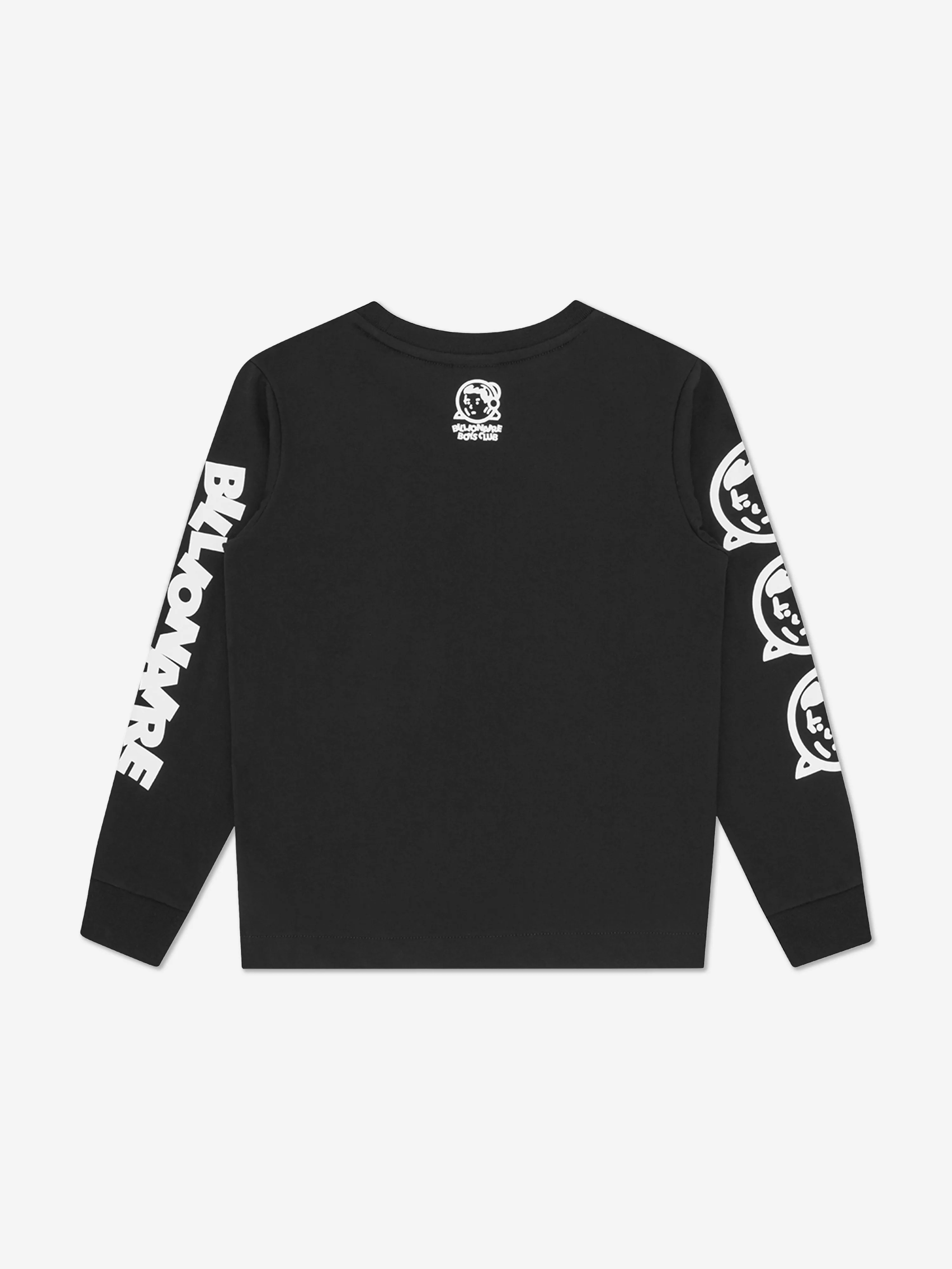 Billionaire Boys Club Kids Robotergang Langarm T-Shirt in Schwarz