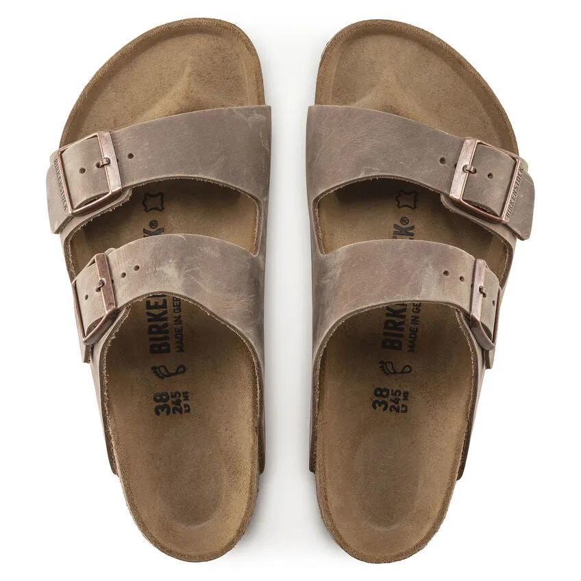 Birkenstock Shoes Arizona Oiled Tobacco