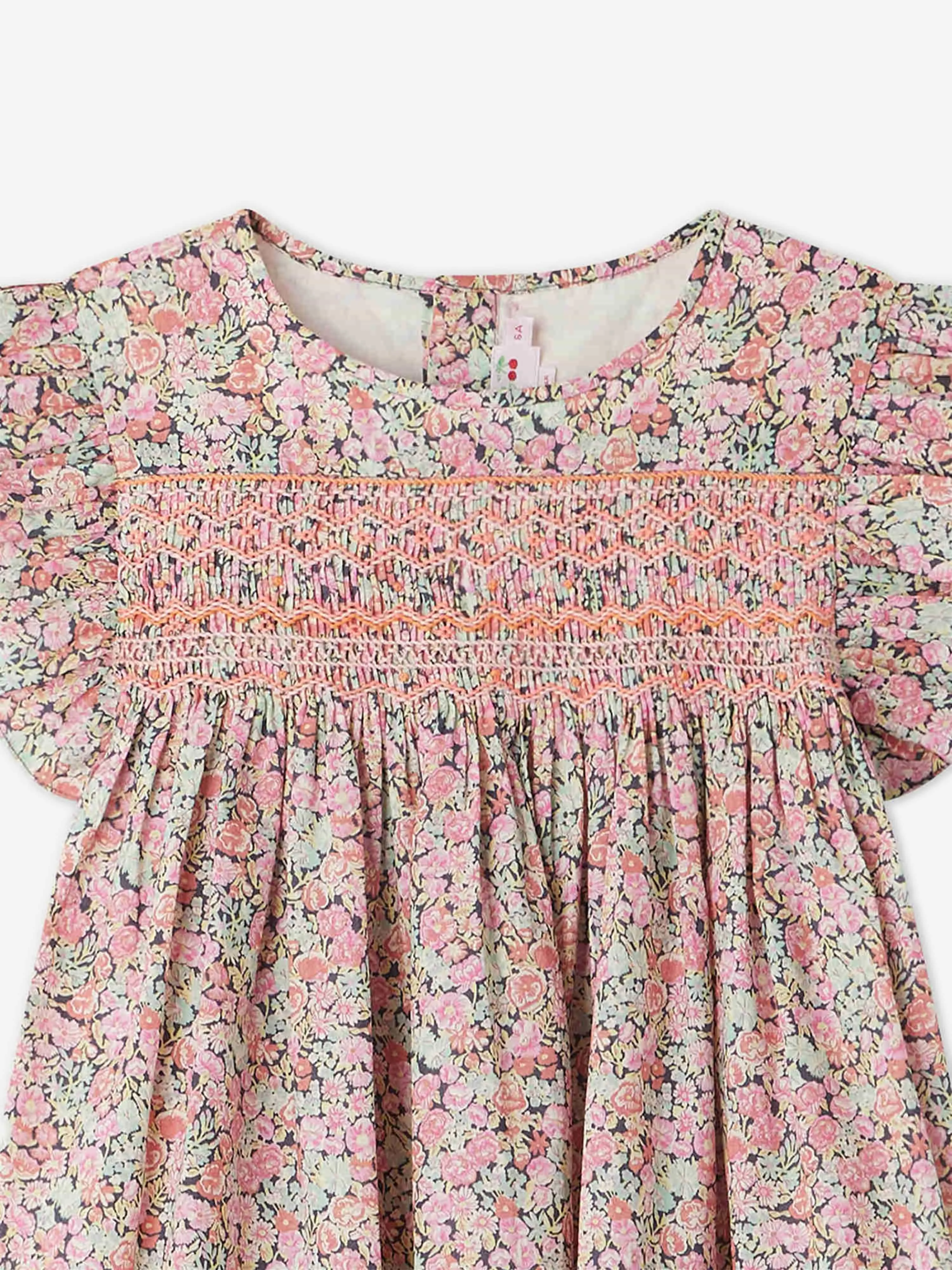 Bonpoint Mädchen Fidji Bluse in Mehrfarbigem Blumenmuster