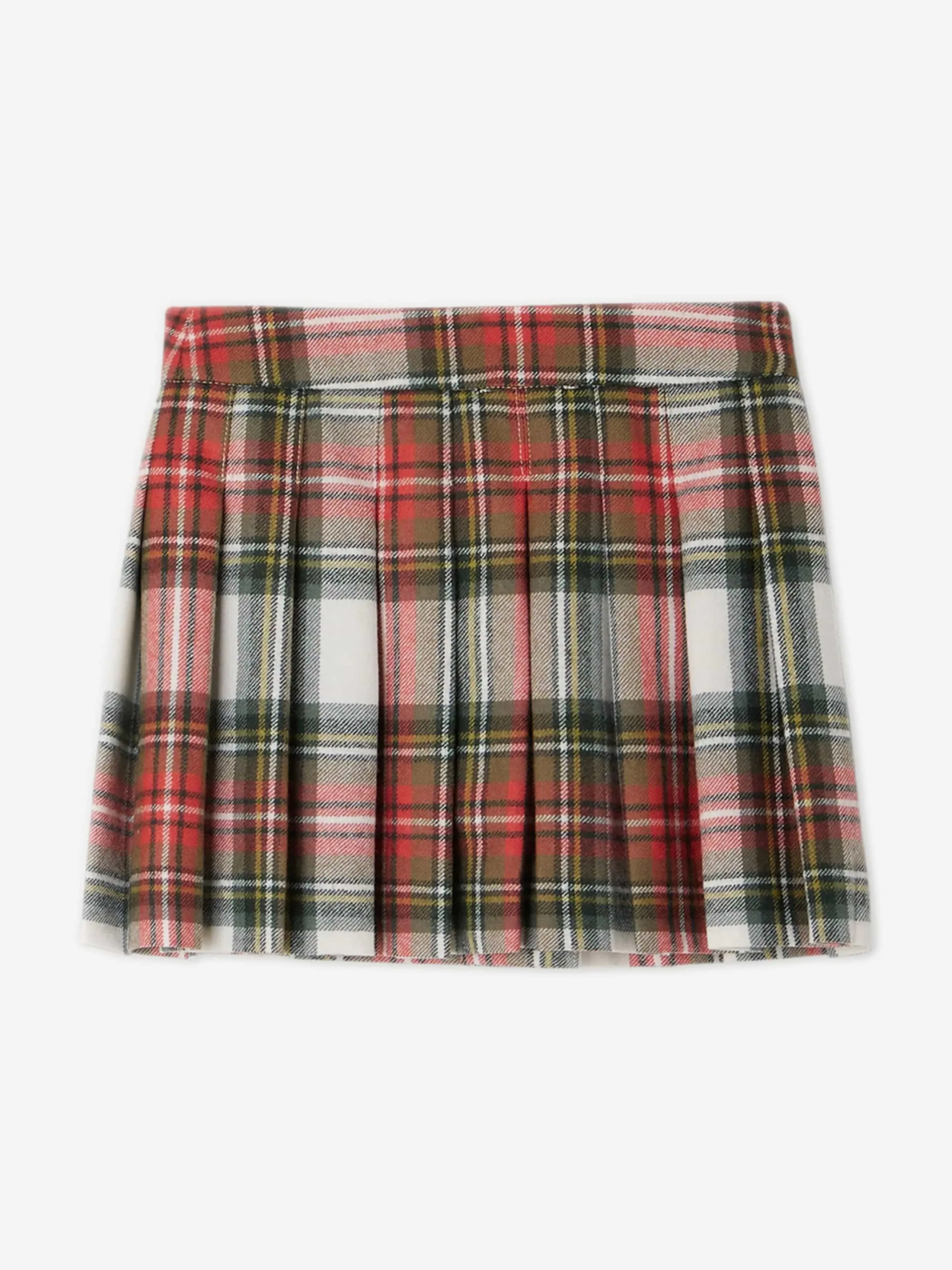 Bonpoint Mädchen Talissa Tartan Wollrock in Rot