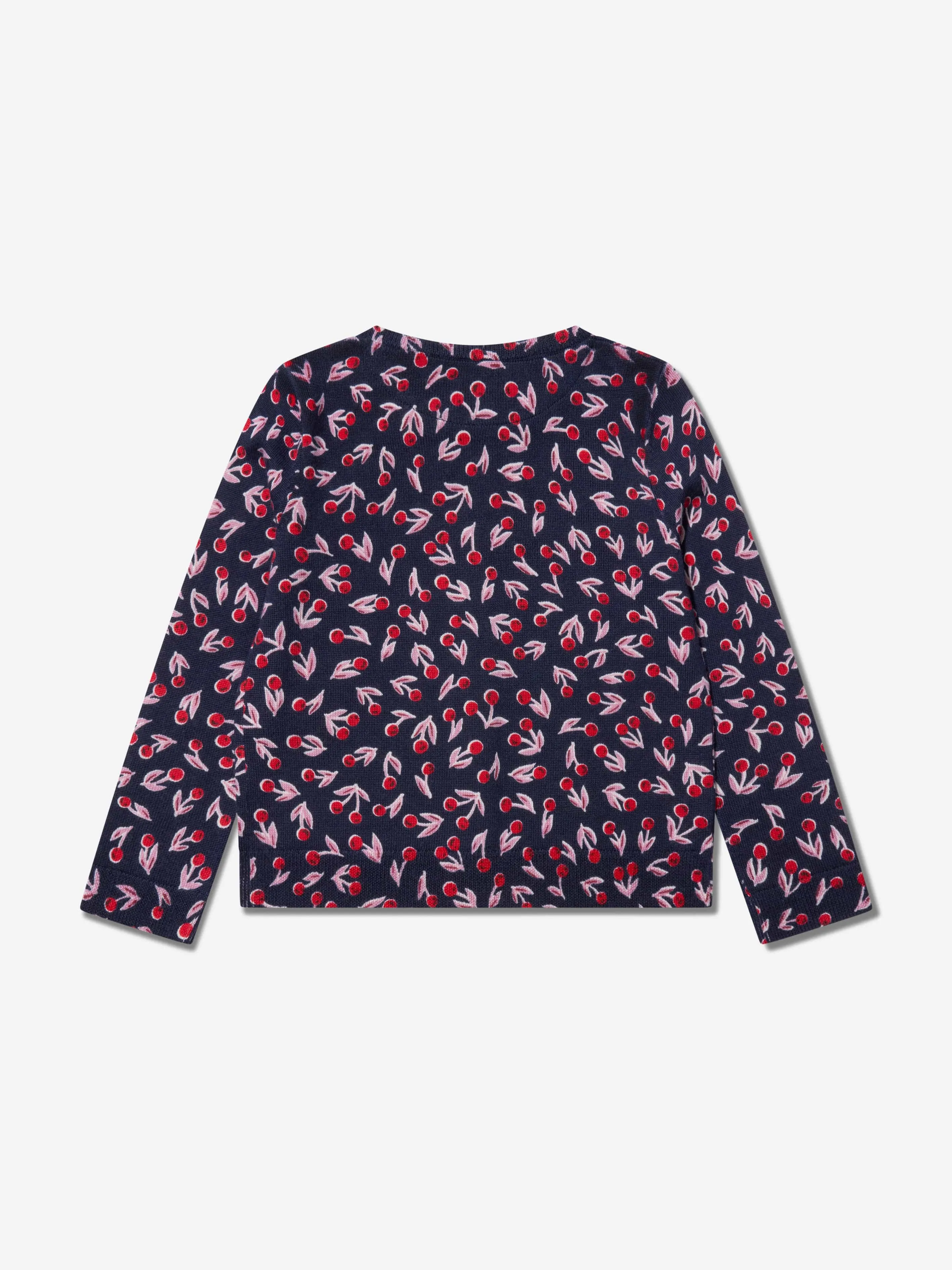 Bonpoint Mädchen Tyra Wollcardigan in Marineblau