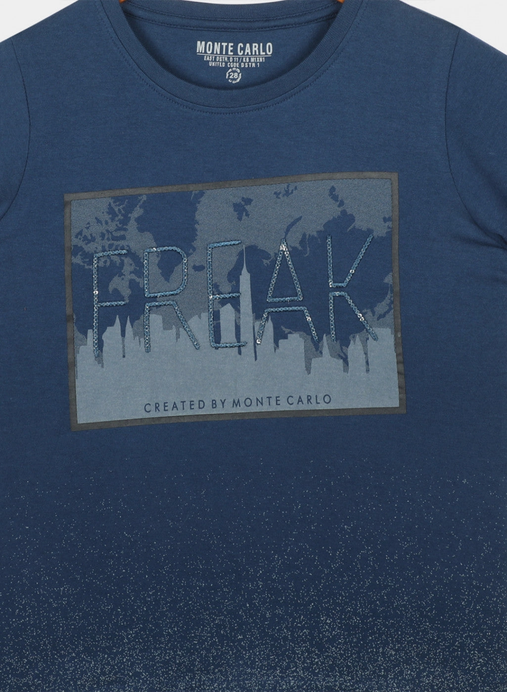 Boys Blue Printed T-Shirts