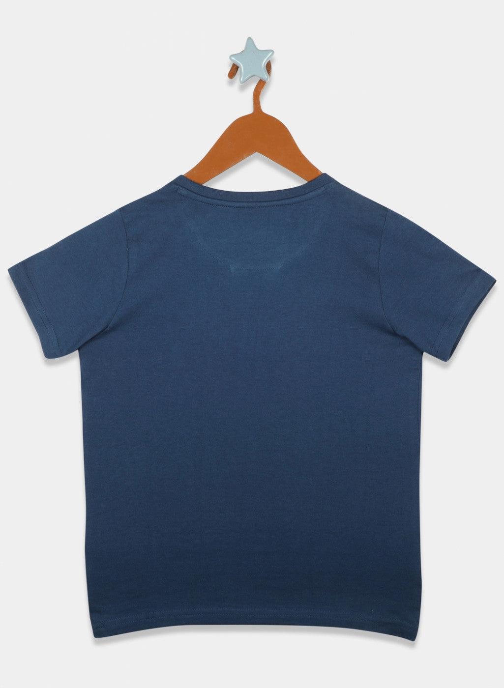 Boys Blue Printed T-Shirts