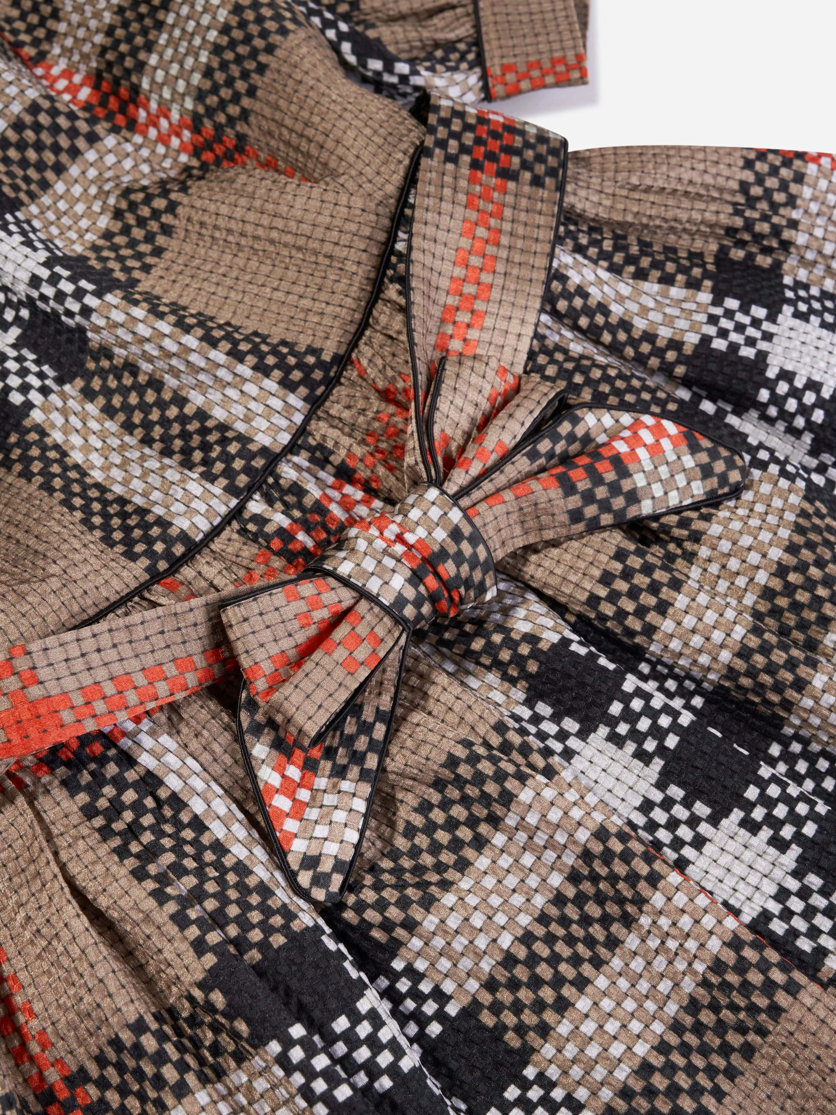 Burberry Girls Marva Check Kleid in Archiv-Beige