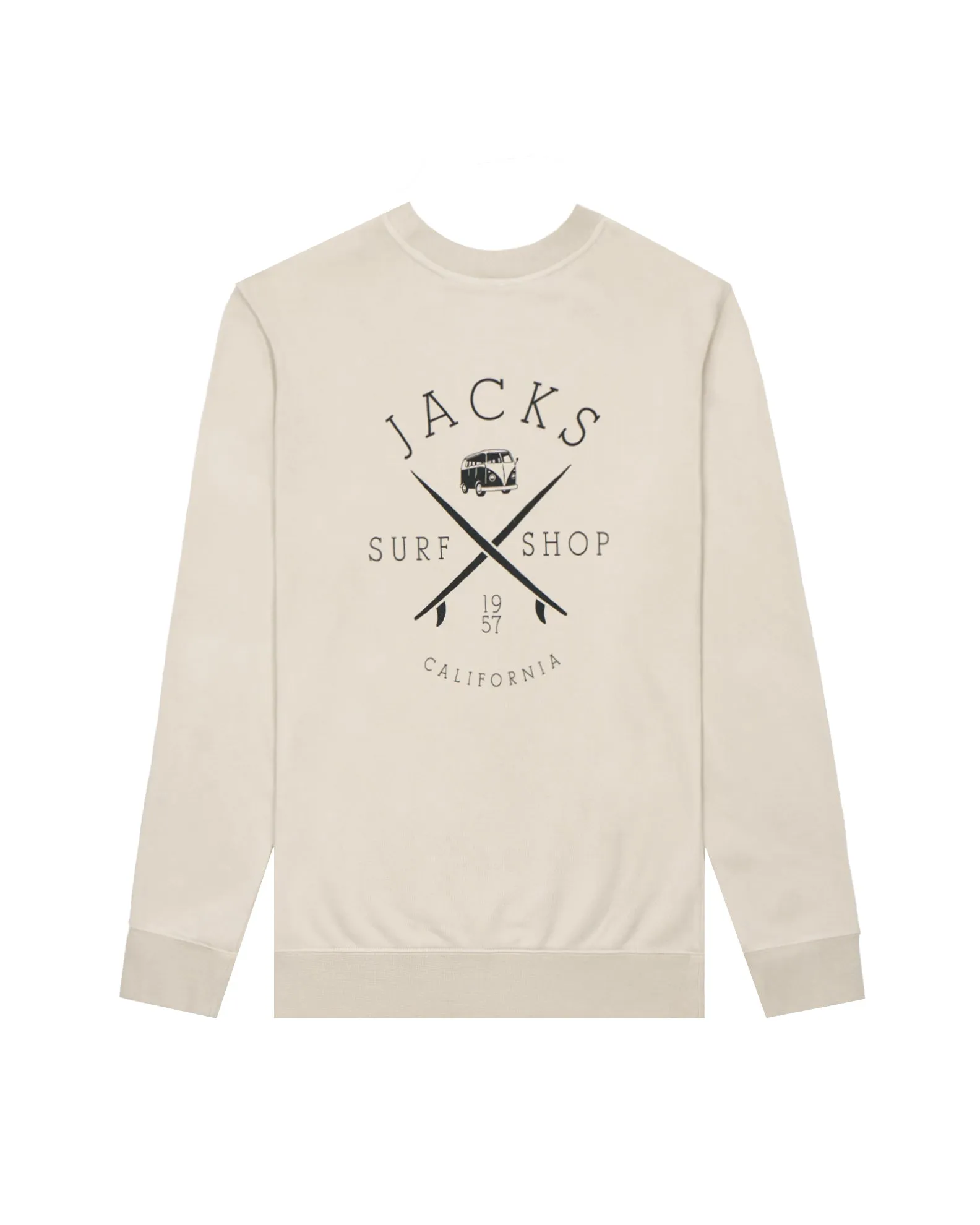 Bus Stop Pigment Pullover - Pigment Sandstein