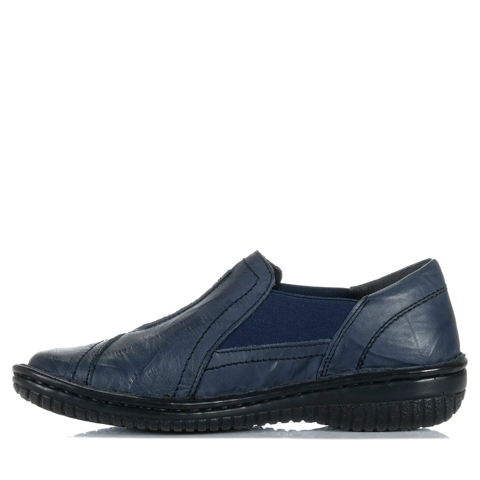 Cabello 761-27 Navy Crinkle Schuhe_Cabello