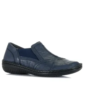 Cabello 761-27 Navy Crinkle Schuhe_Cabello