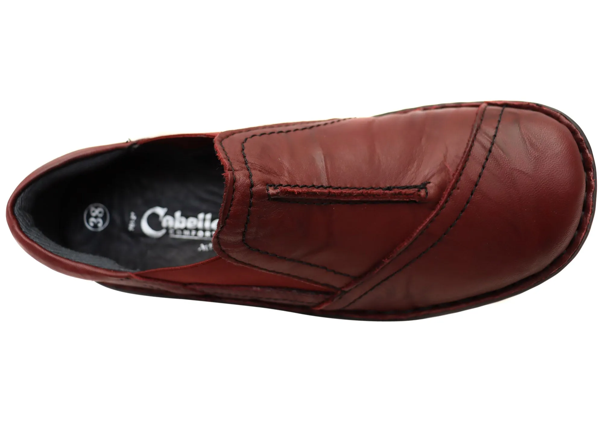 Cabello Comfort Damen 761-27 Lederschuhe Hergestellt in der Türkei Cabello Comfort Schuhe