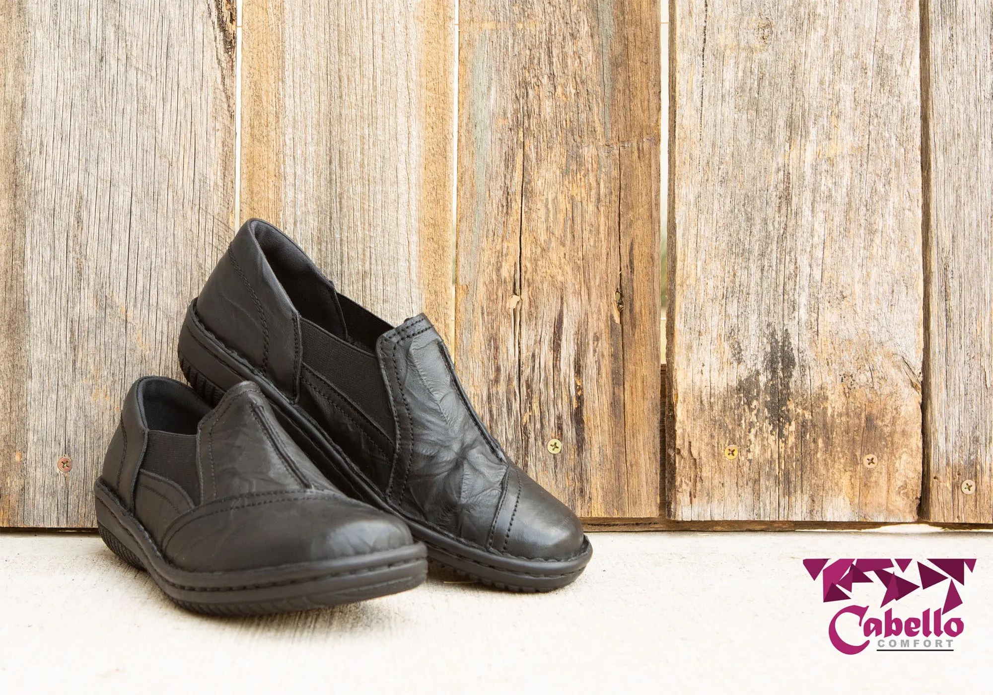 Cabello Comfort Damen 761-27 Lederschuhe Hergestellt in der Türkei Cabello Comfort Schuhe