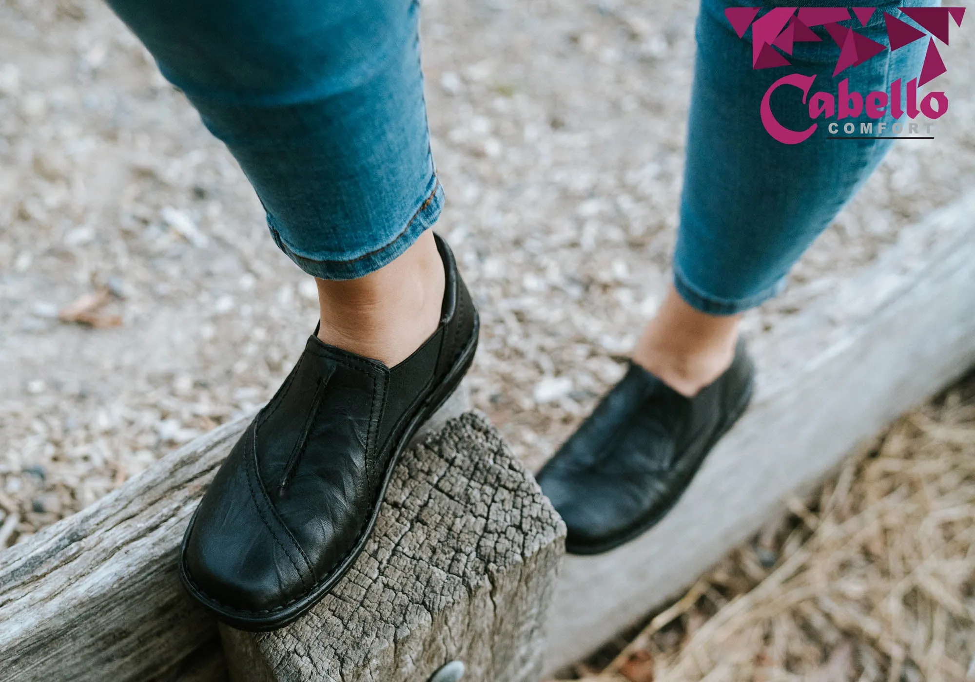 Cabello Comfort Damen 761-27 Lederschuhe Hergestellt in der Türkei Cabello Comfort Schuhe