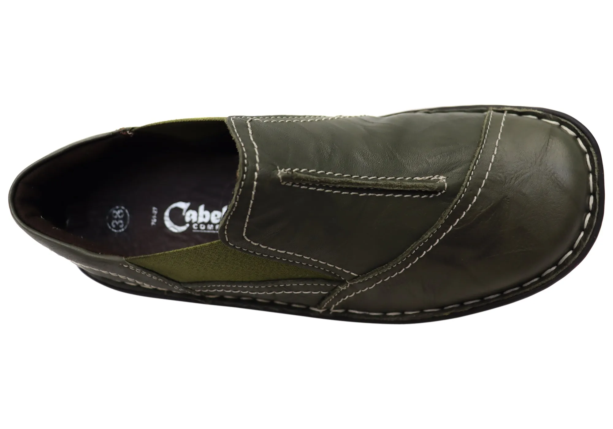 Cabello Comfort Damen 761-27 Lederschuhe Hergestellt in der Türkei Cabello Comfort Schuhe