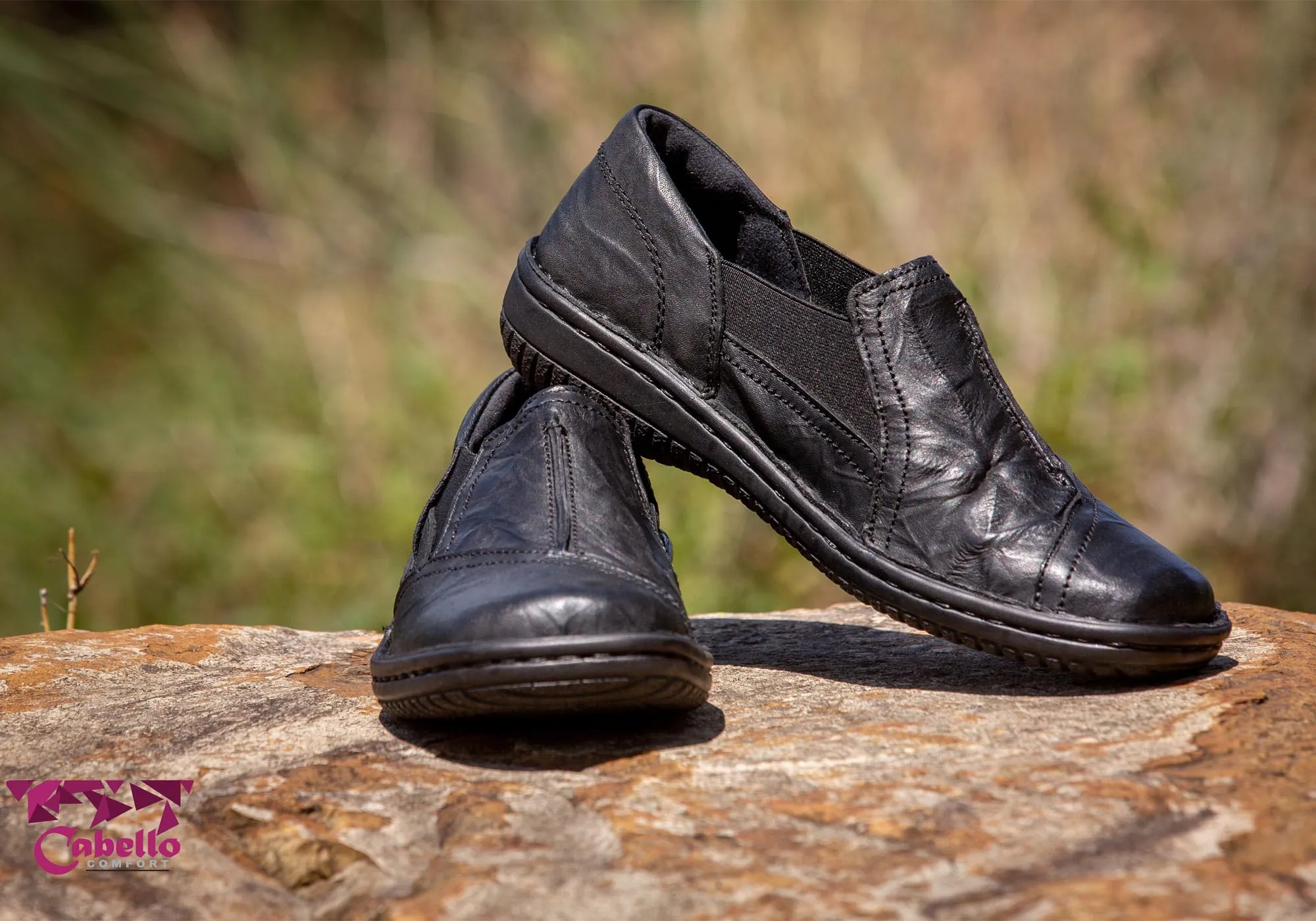 Cabello Comfort Damen 761-27 Lederschuhe Hergestellt in der Türkei Cabello Comfort Schuhe