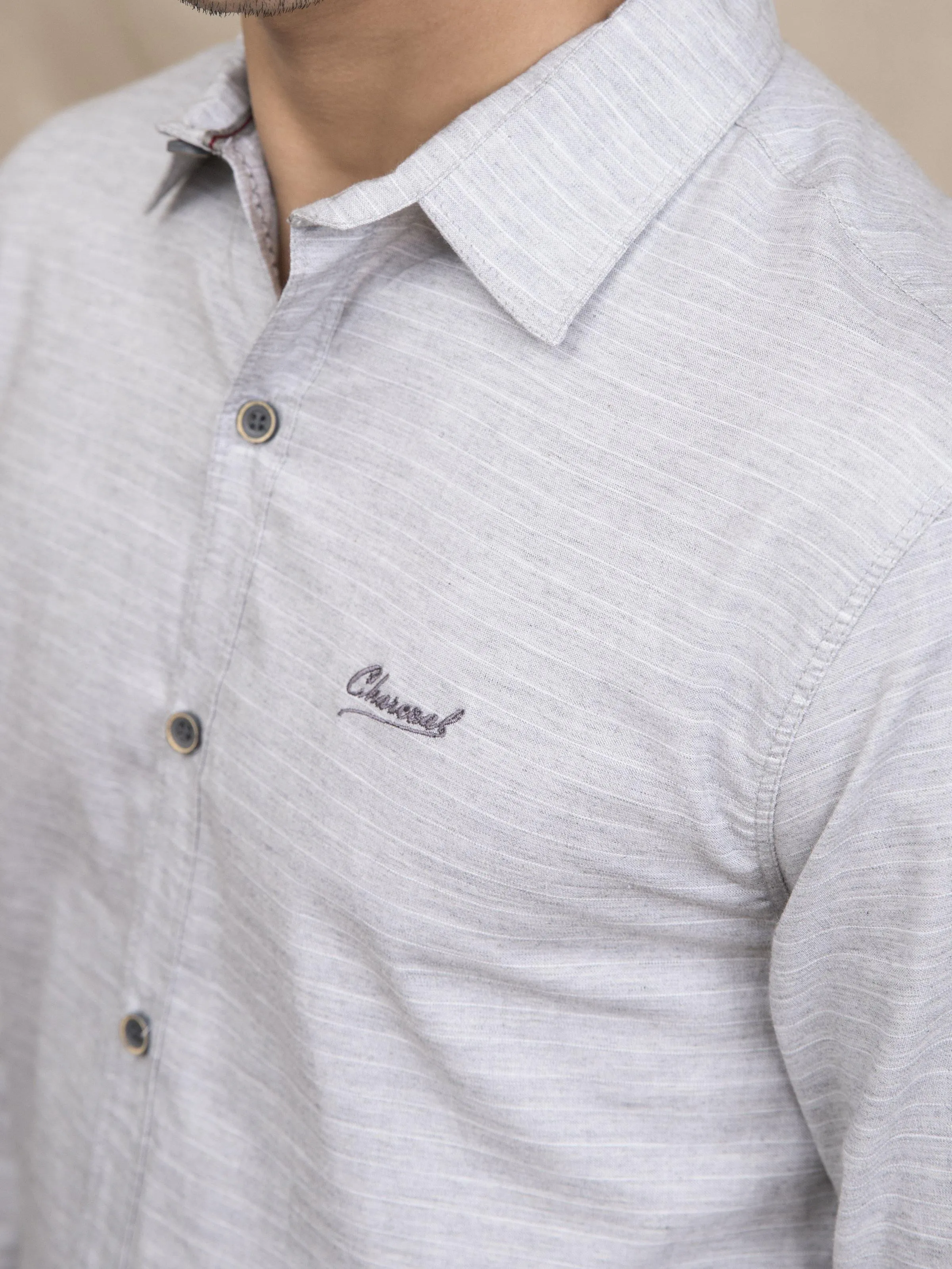 CASUAL SHIRT GREY