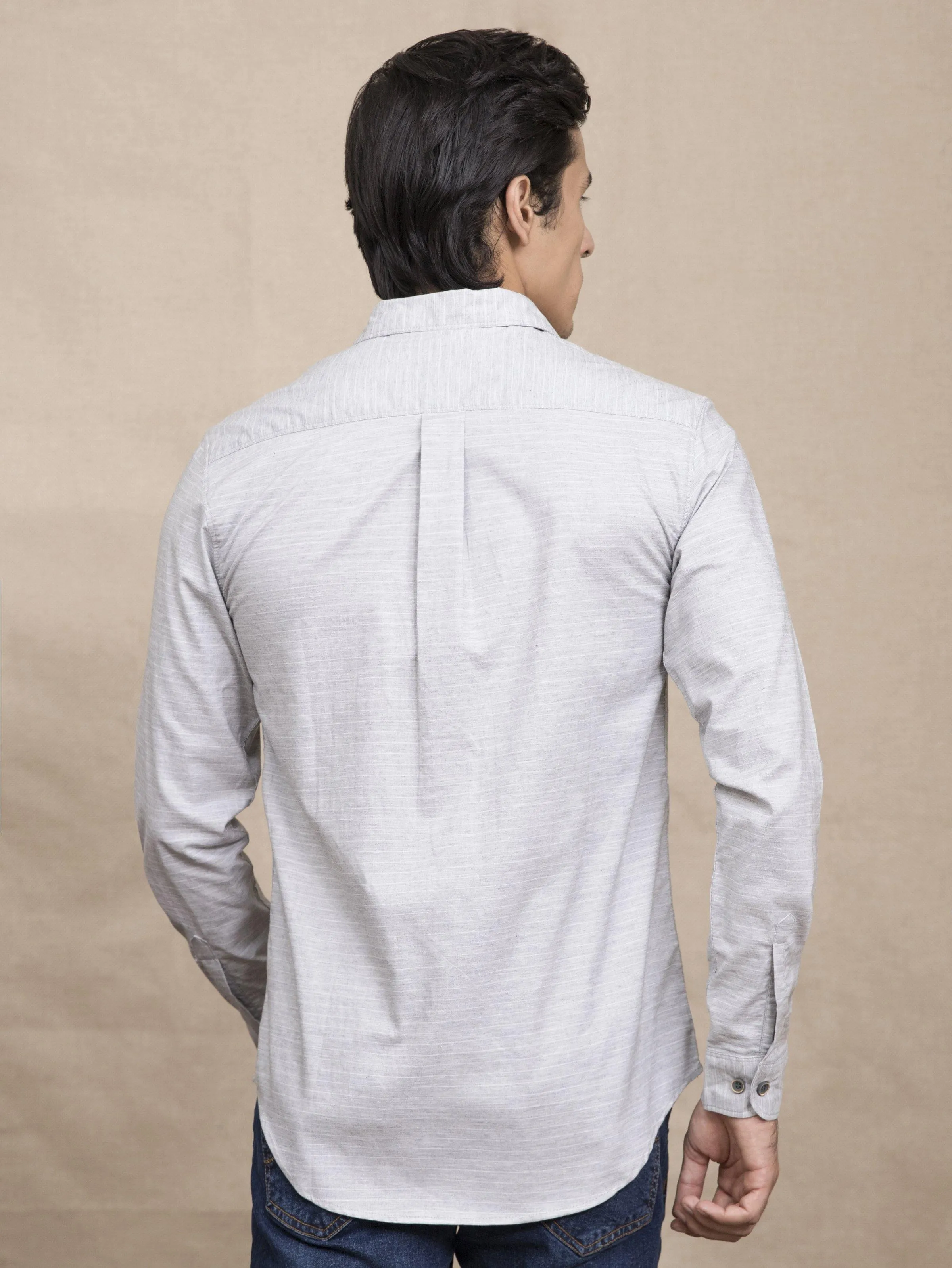 CASUAL SHIRT GREY