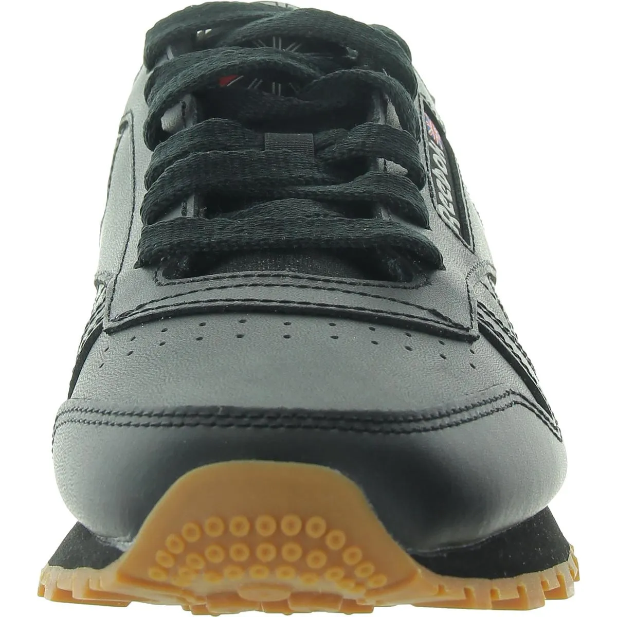 Classic Leather Womens Lace-Up Leather Running & Training Shoes