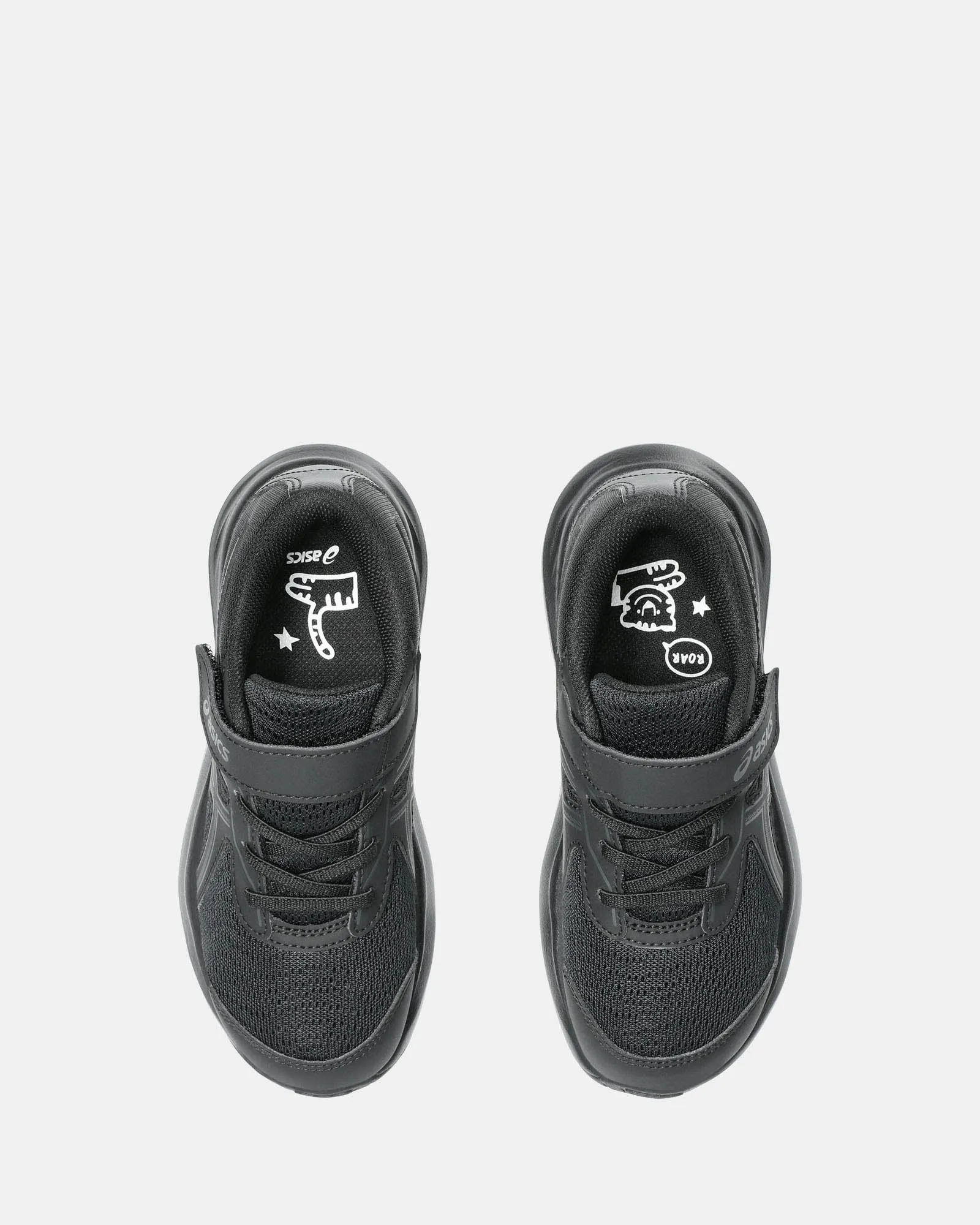 Contend 9 Black Pre-School Black/Graphite Grey Asics Shoes
