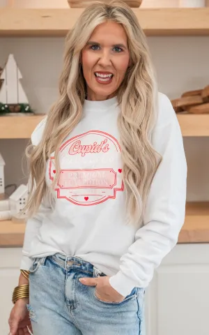 Cupid's Brauerei Crewneck Sweatshirt - Endgültiger Verkauf